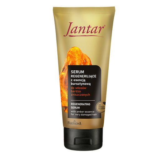 JANTAR regeneruojantis serumas labai pažeistiems plaukams su gintaro esencija 100 ml