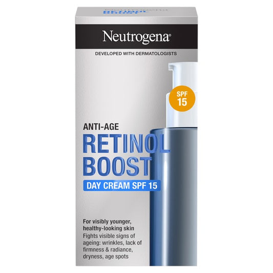 NEUTROGENA Retinol Boost Priešraukšlinis kremas dienai SPF15 50ml