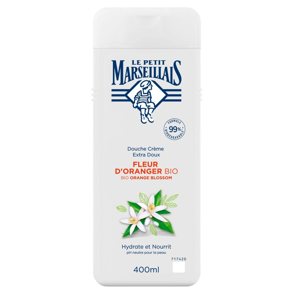 Le Petit Marseillais Kremowy žel po dušu Bio Apelsino žiedas 400ml