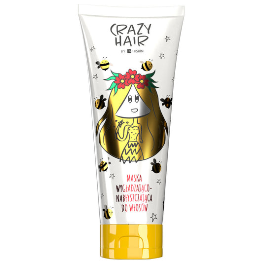HISKIN Crazy Hair Maska glotninanti ir blizganti plaukams - su medumi 250 ml