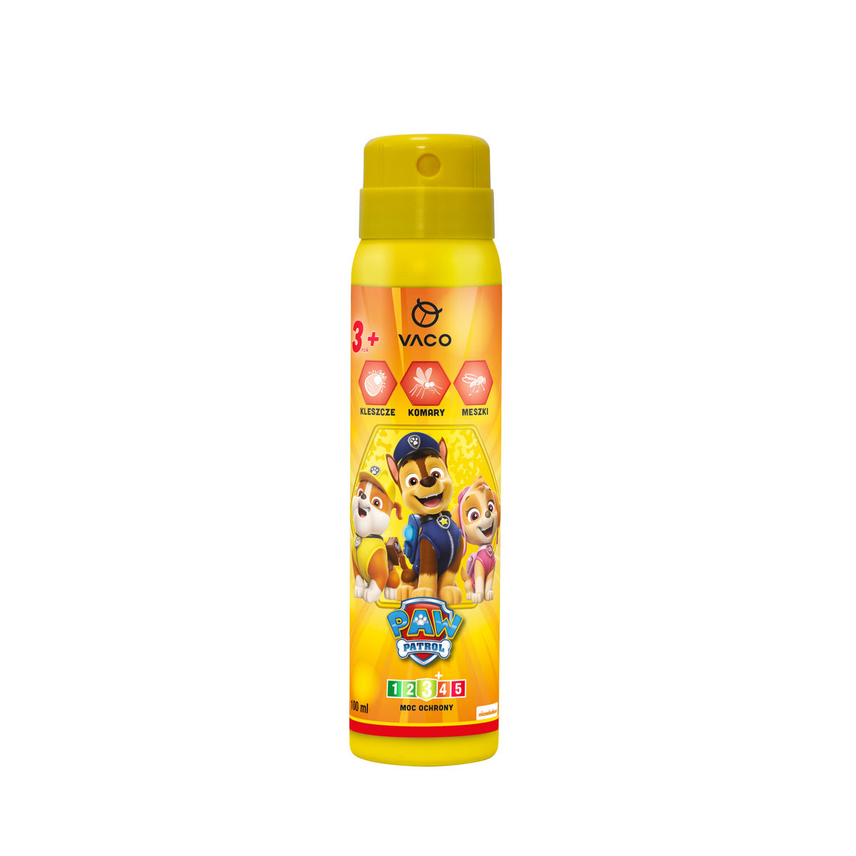 VACO Paw Patrol purškiklis nuo uodų, erkės ir musės - vaikams (3+) 100ml