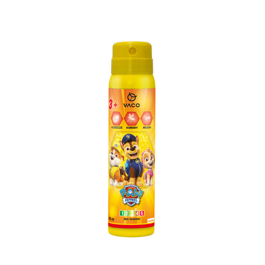VACO Paw Patrol purškiklis nuo uodų, erkės ir musės - vaikams (3+) 100ml
