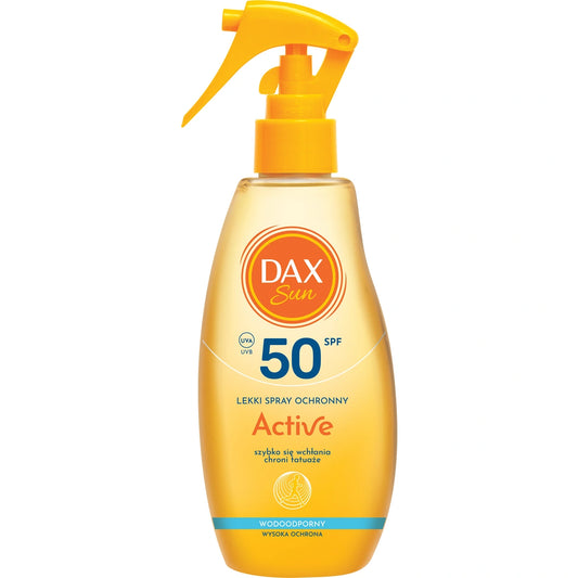 DAX Sun Lengvas apsauginis purškiklis Active SPF 50 200 ml