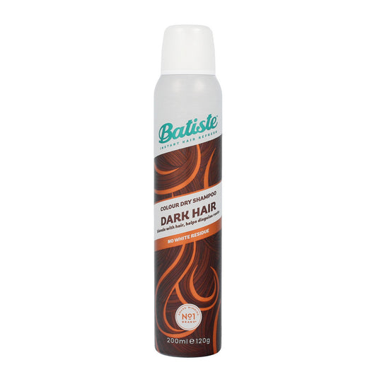 BATISTE Tamsiai ruda sausas šampūnas plaukams 200 ml