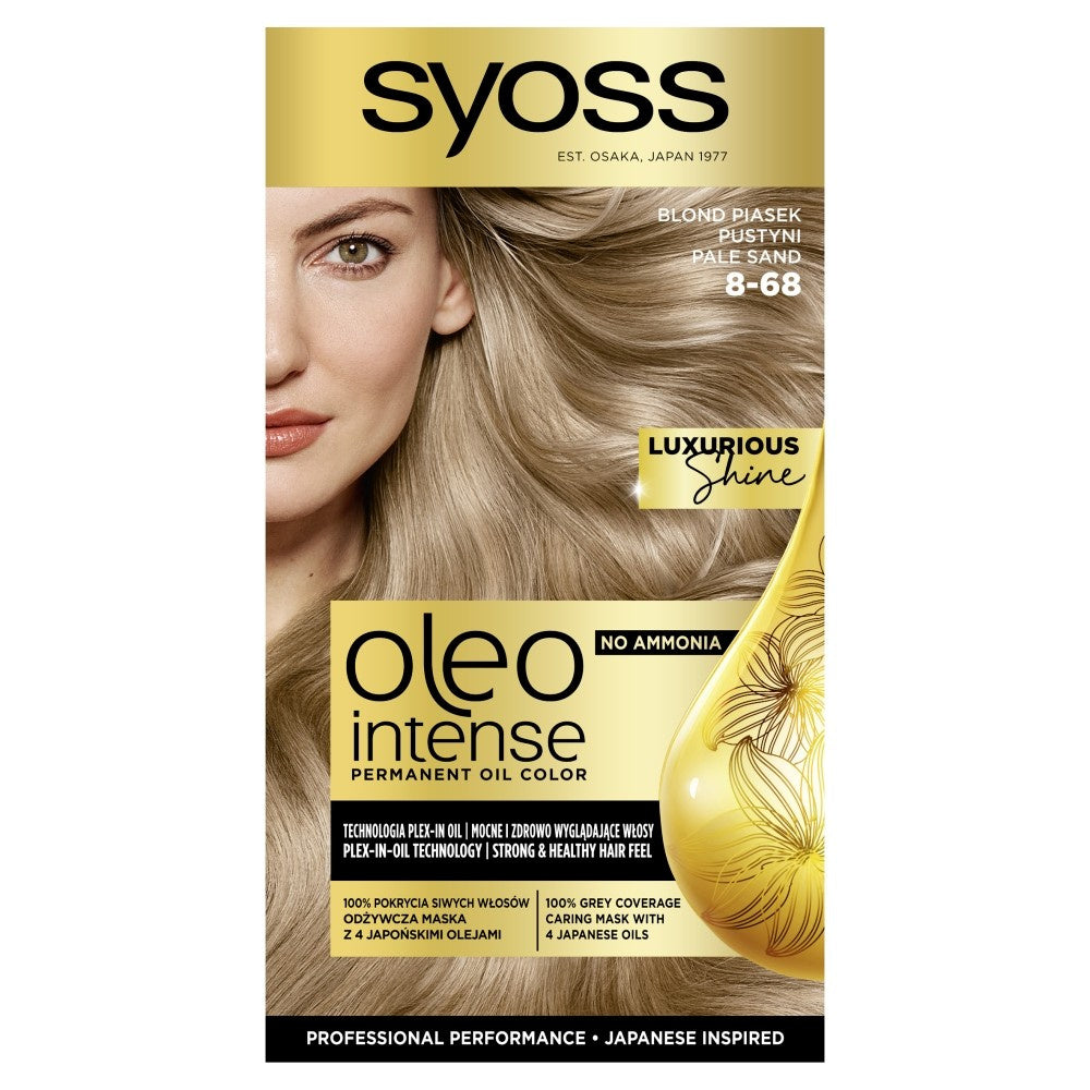 Schwarzkopf Syoss Plaukų dažai Oleo 8-68 Smėlio blondinė