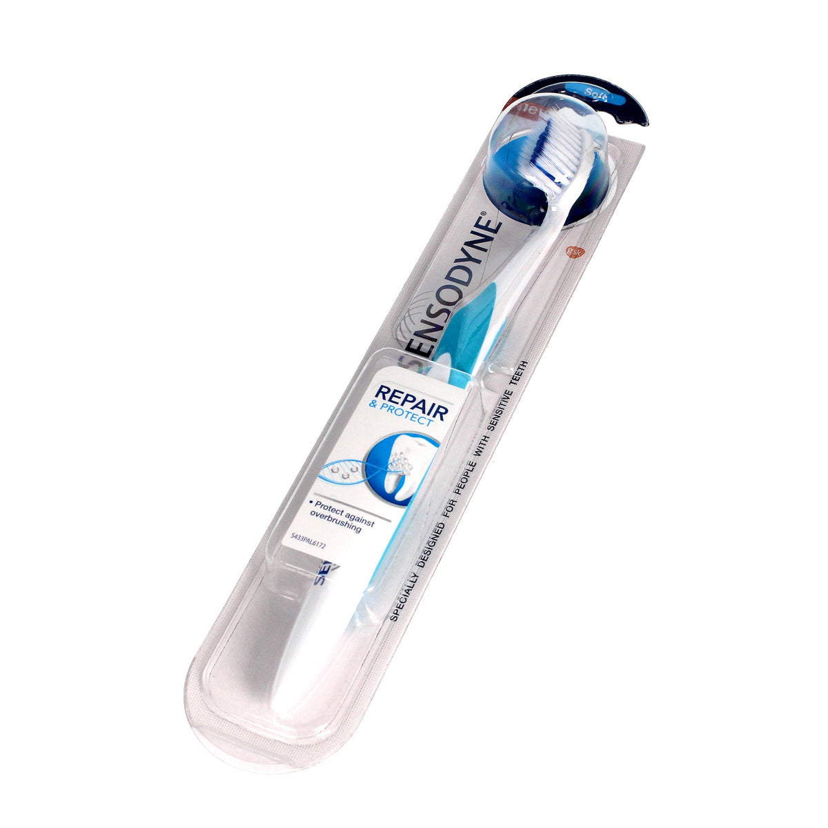 GSK Sensodyne Dantų šepetėlis Repair & Protect soft 1vnt