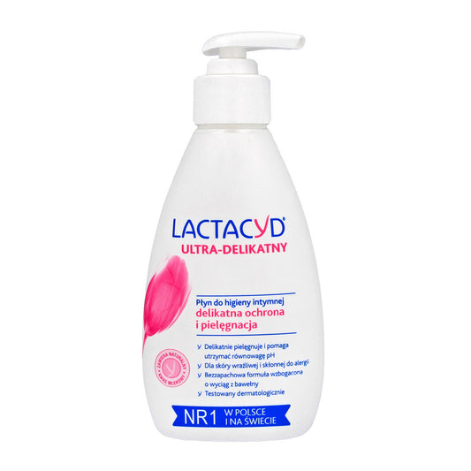 LACTACYD Ultra-delikatus Emulsija intymiai higienai su pompa 200 ml