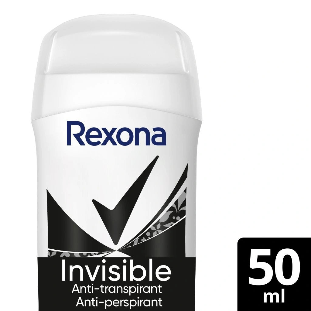 REXONA Invisible Deodorantas antiperspirantas moterims štyfte 50 ml