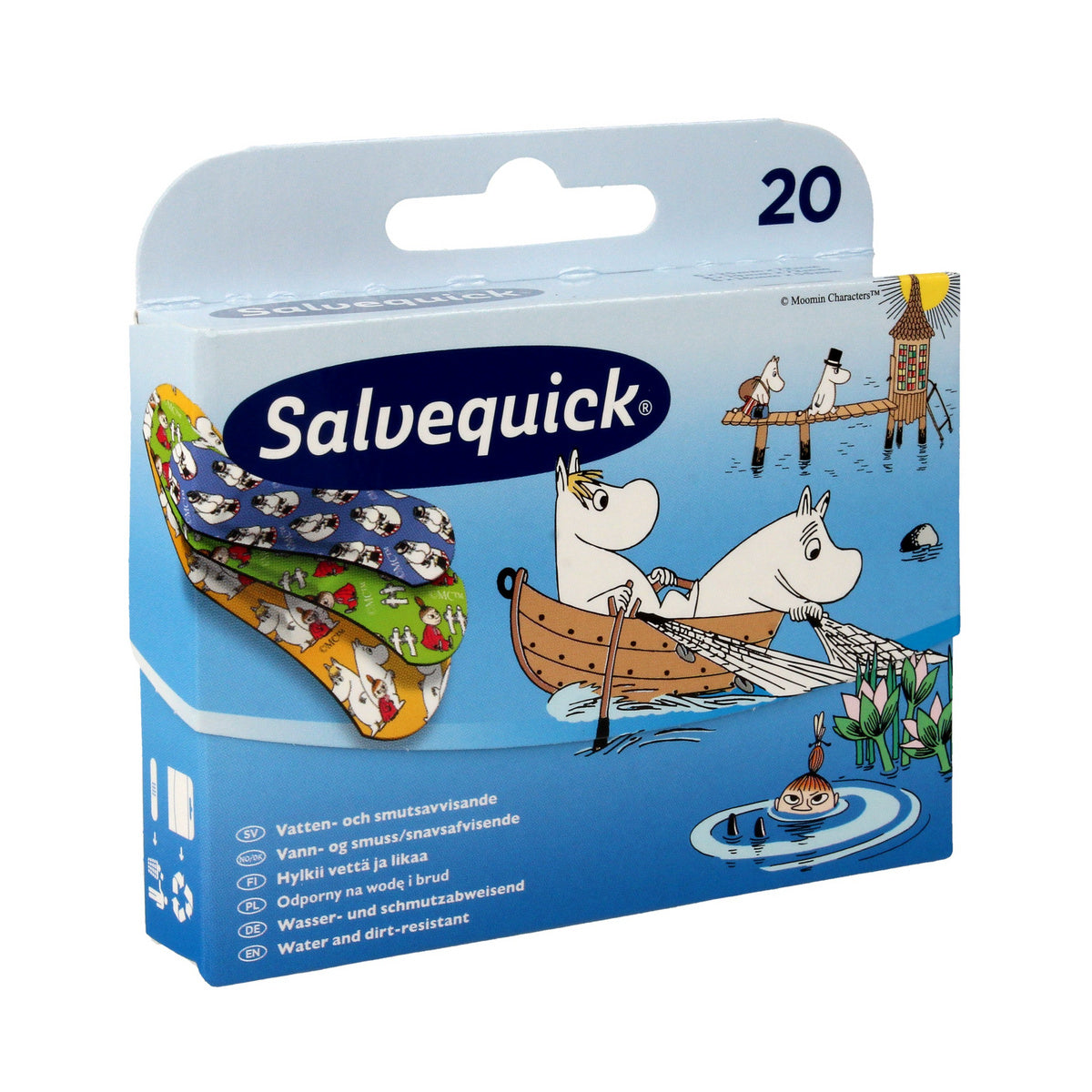 Salvequick pleistrai vaikams Muminkai 1op.-20vnt