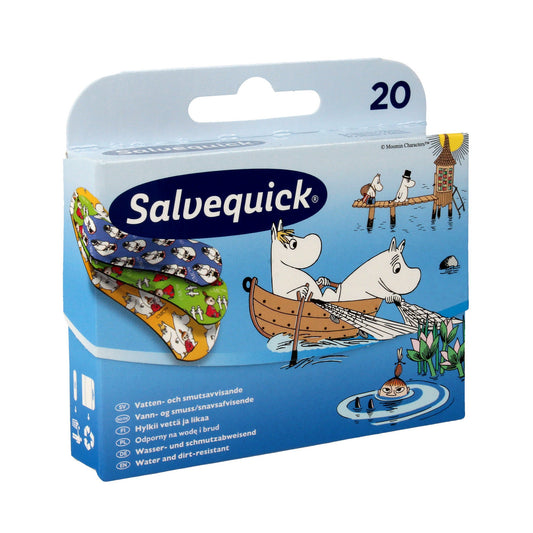 Salvequick pleistrai vaikams Muminkai 1op.-20vnt