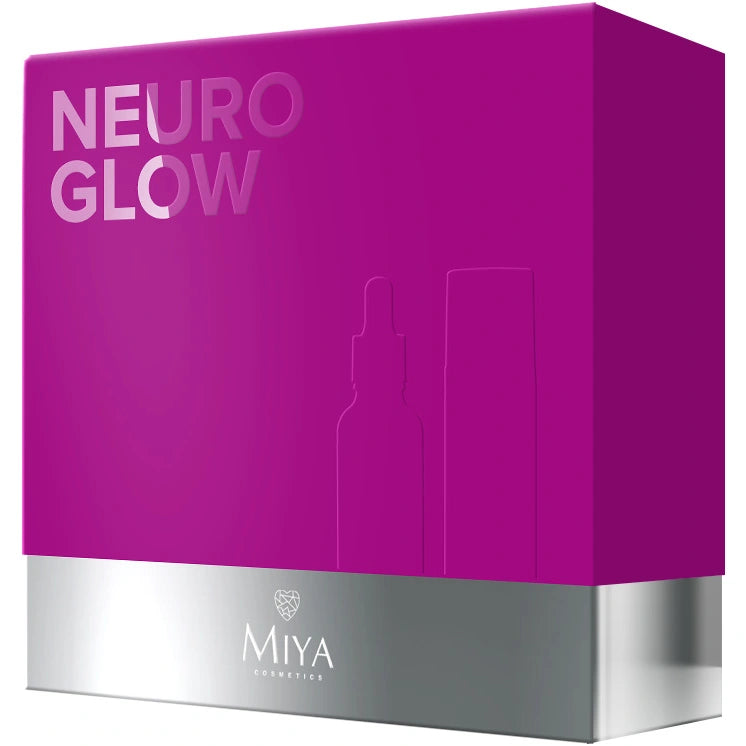 MIYA Dovanų rinkinys Neuro Glow (Atstatomasis kremas 50ml + Stangrinantis serumas 30ml)