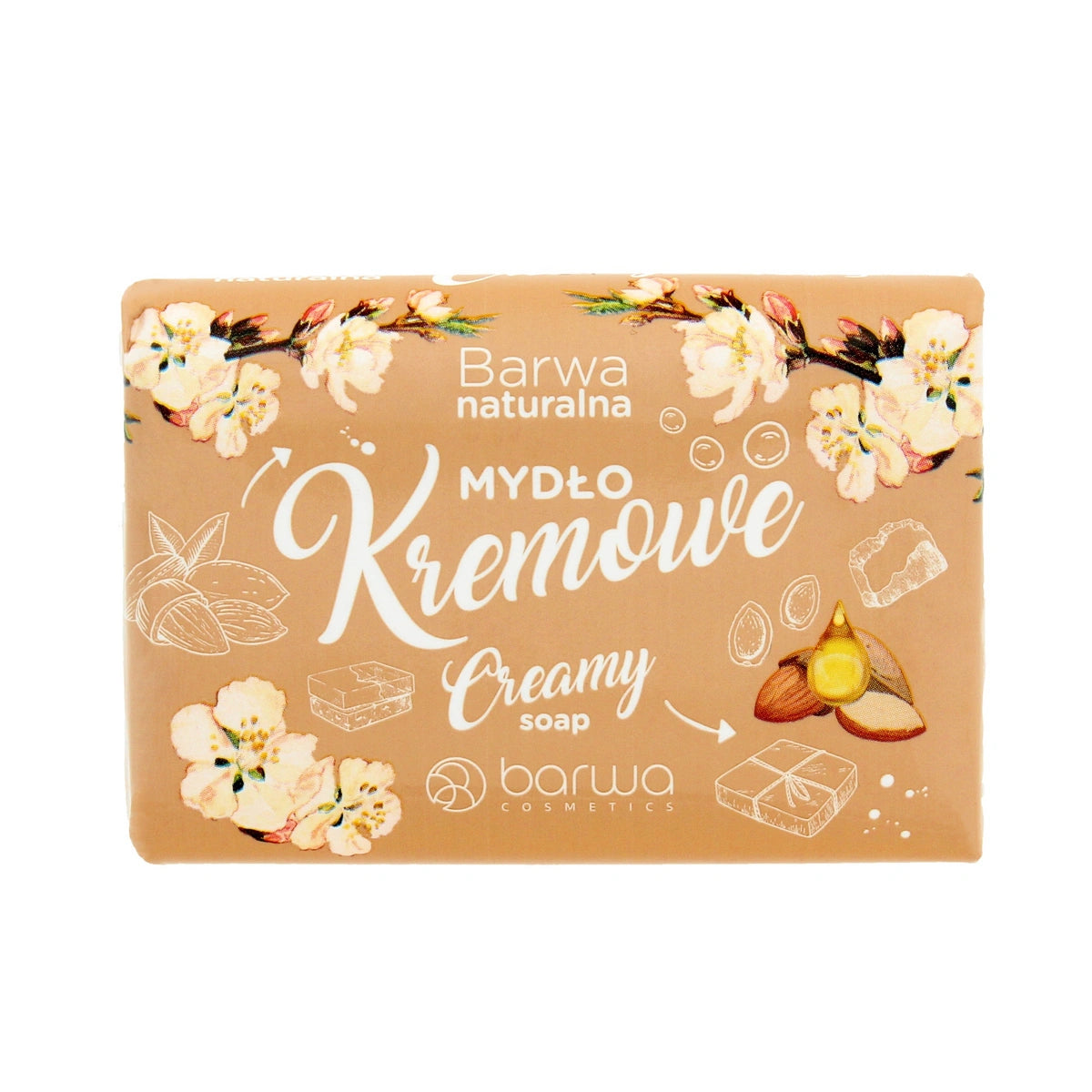 BARWA Natūralus Kreminis Muilas Pakuotėje 100g