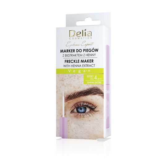 DELIA Antakių ekspertas markeris su henna 4 ml