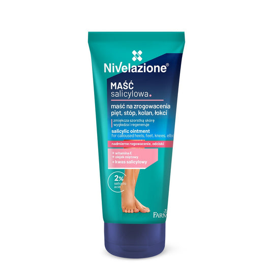 NIVELAZIONE Salicilo tepalas kietai odaugusioms pėdoms, keliams, alkūnėms 75 ml