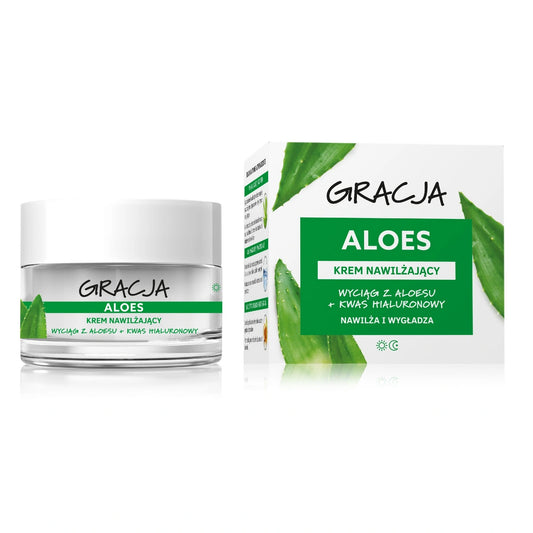 GRACJA Drėkinamasis alavijo kremas dienai ir naktiai 50 ml