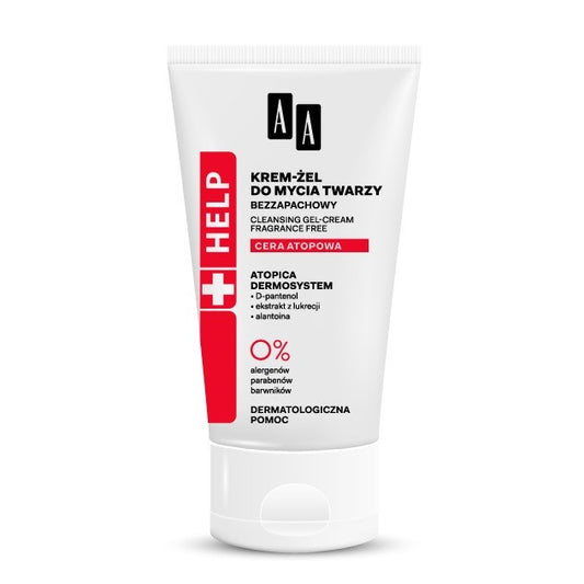 AA HELP Atopinė oda Kremas-gelis veido prausimui 125ml