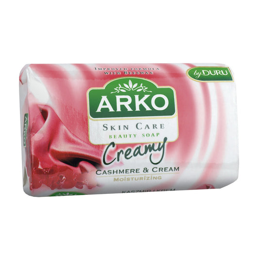 Arko Drėkinantis muilas plytelėje Creamy Cashmere & Cream 90g