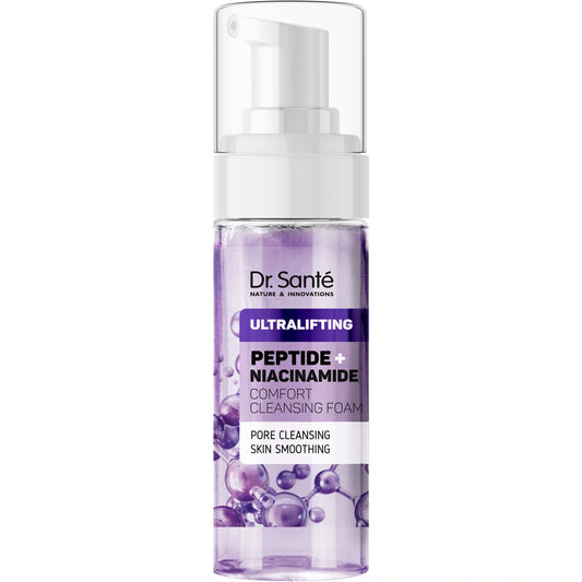 DR.SANTE Peptide + Niacinamide Komfortiškas valomasis putos veidui 150 ml