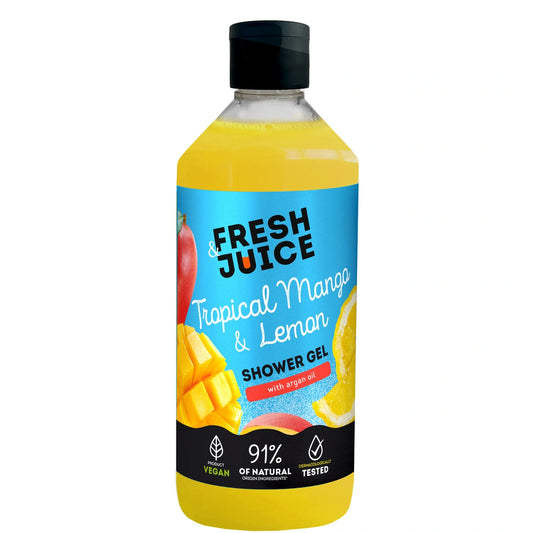 FRESH JUICE Želė po dušu Tropikų Mangas ir Citrina 473 ml