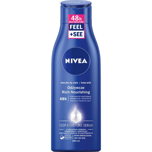 NIVEA Kūno pienelis Maitinantis kūno pienelis 250 ml