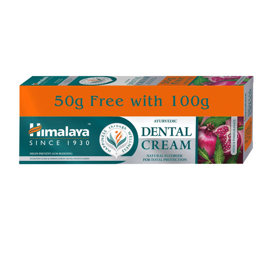 HIMALAYA Ajurvedinė Dantų Pasta Dental Cream 100g + 50g Dovana