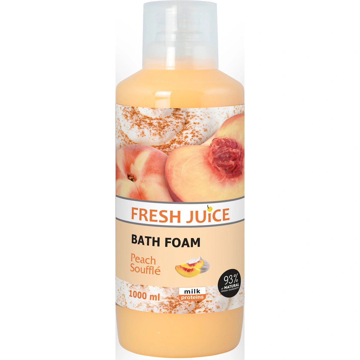 FRESH JUICE Kaukės skystis Persikų suflė 1000 ml