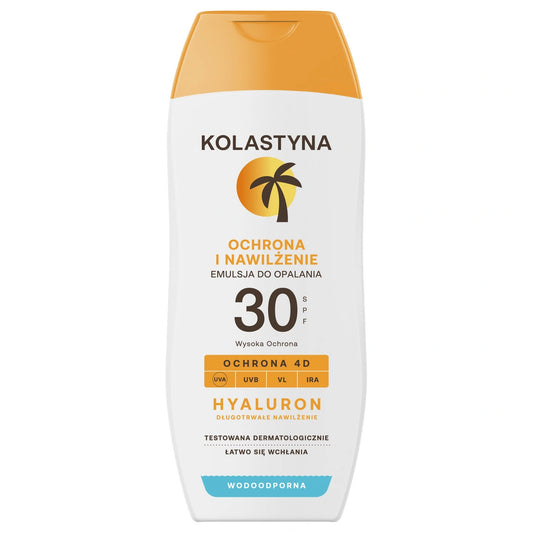 KOLASTYNA Apsauga ir drėkinimas Emulsija įdegimui SPF 30 200 ml
