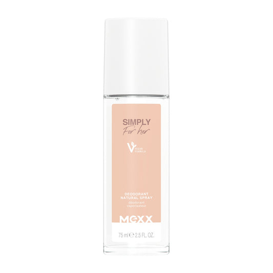 MEXX Natūralus dezodorantas purškiklis Simply for Her 75 ml