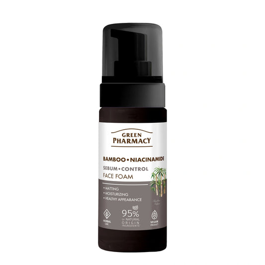 GREEN PHARMACY Bambusas + Niacinamidas Veido valymo putos 150 ml