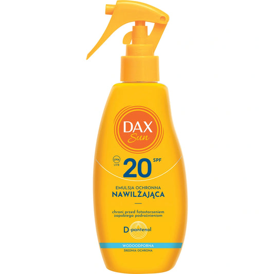 DAX Sun Drėkinanti apsauginė emulsija SPF 20 200 ml