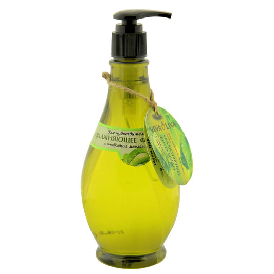 VIVA OLIVA Muilas jautriai odai su alyvuogių aliejumi ir alavijo ekstraktu 400 ml