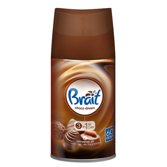 Brait Air Care 3in1 Automatinis gaiviklis - papildymas Choco Dream 250ml