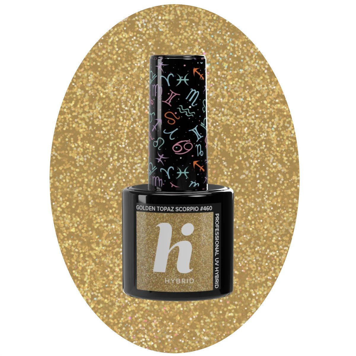 HI HYBRID Hibridinis lakas Zodiac #460 Golden Topaz Scorpio 5ml