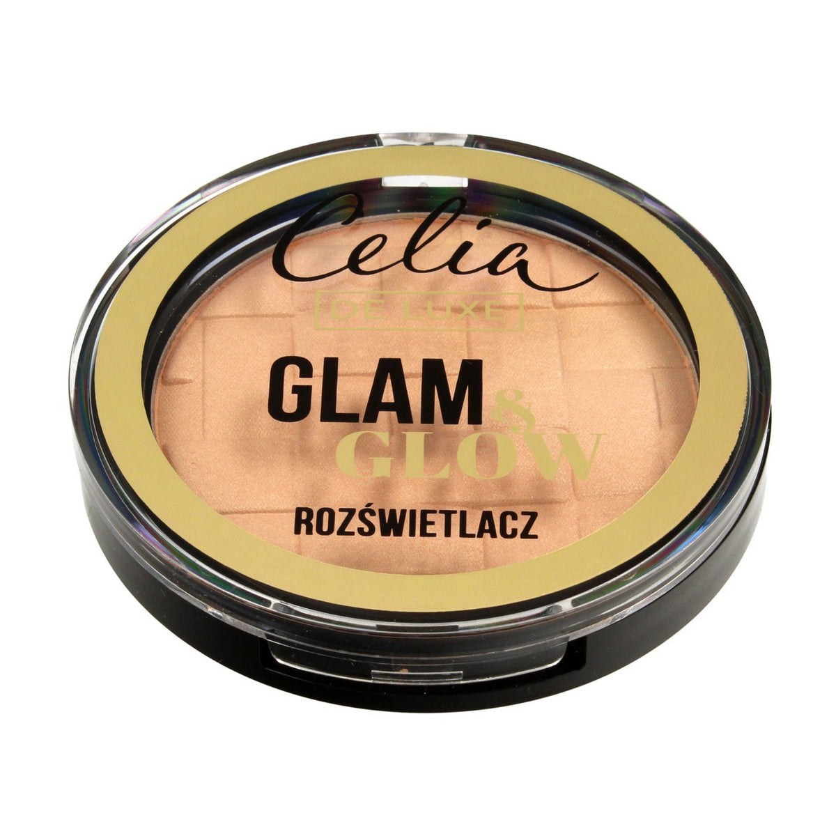 Celia De Luxe Švytinantis pudra Glam & Glow nr 106 gold 9g