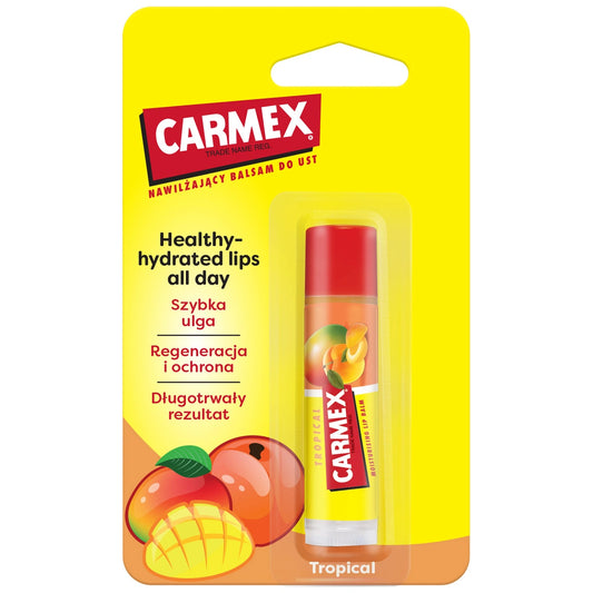 CARMEX Apsauginis lūpų balzamas Tropical SPF 15 4,25 g