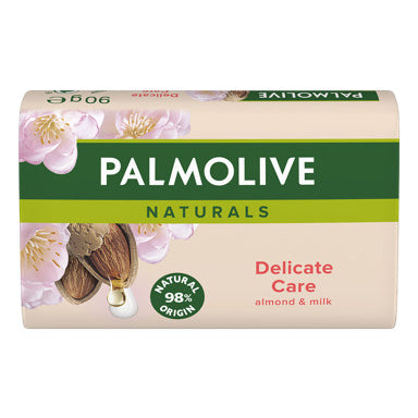 PALMOLIVE Tualetinis muilas kubelyje Pienas ir Migdolas 90 g