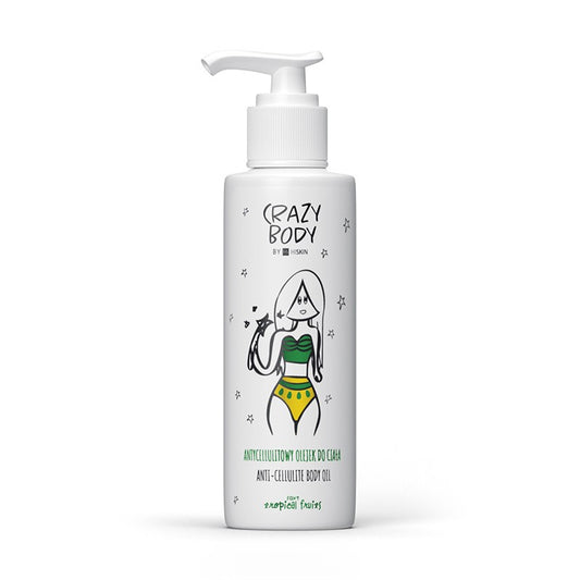 HISKIN Crazy Body Anticeliulitinis aliejus kūnui - TROPIKŲ VAIŠĖS 150 ml