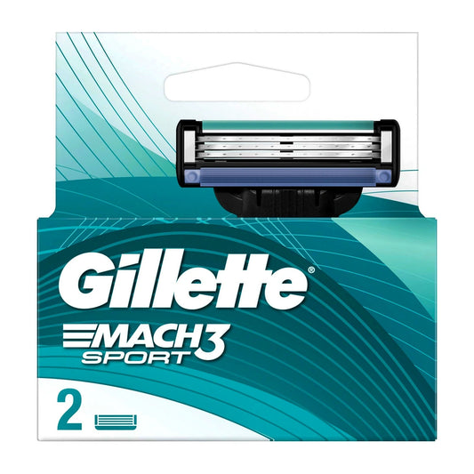 GILLETTE Mach3 Pakeitimo kasetės vyrams 1 vnt. - 2 vnt.