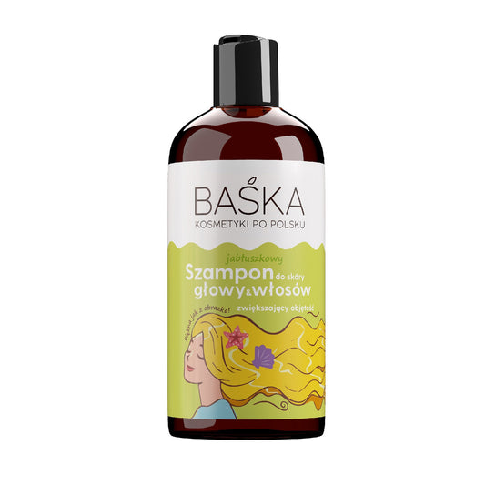 BAŚKA obuolių šampūnas plaukams - apimties didinimas 500ml