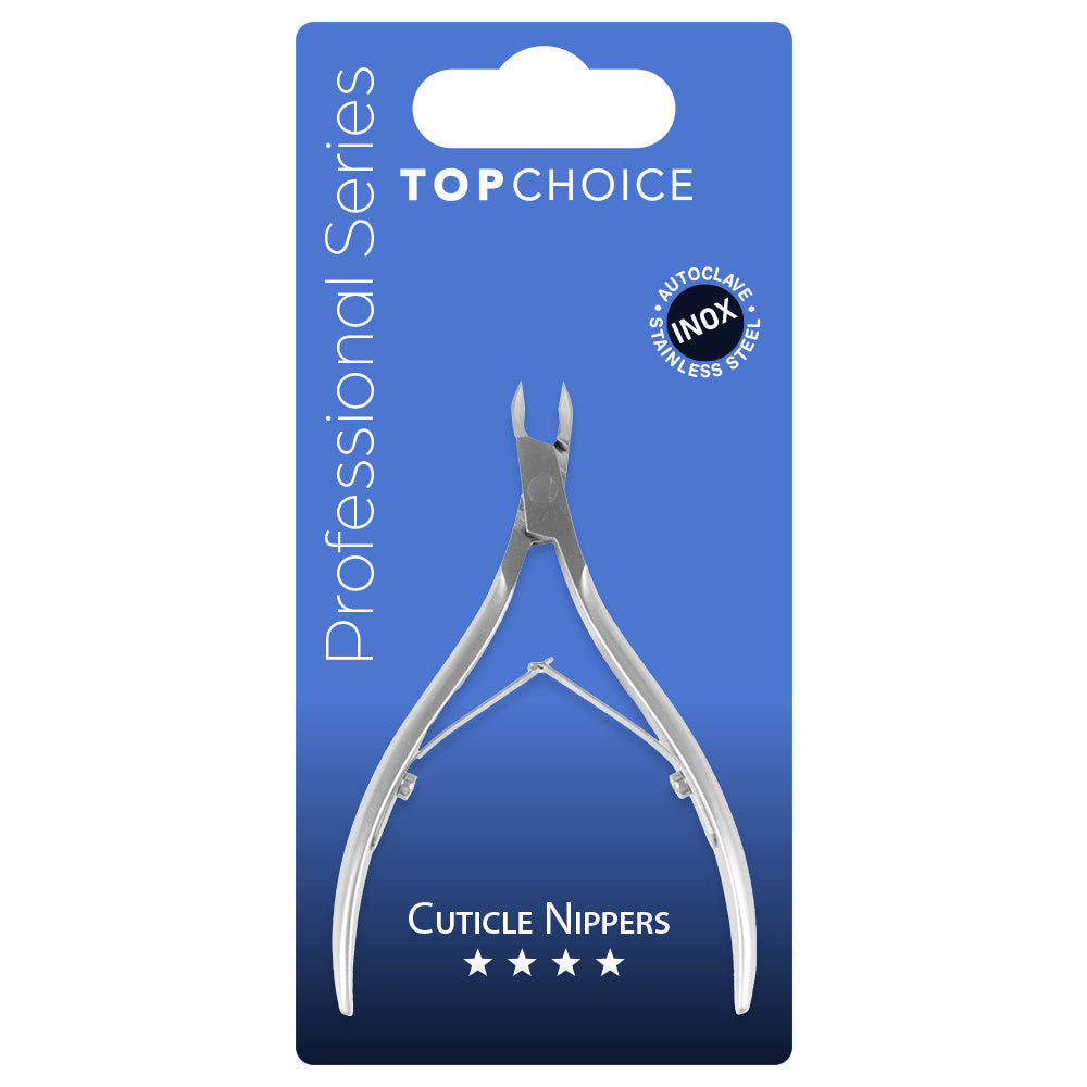 TOP CHOICE Nagų odelės žirklutės 6 mm matinės