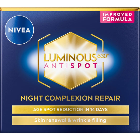 NIVEA LUMINOUS Antispot Kremas prieš pigmentines dėmes naktinis 50 ml