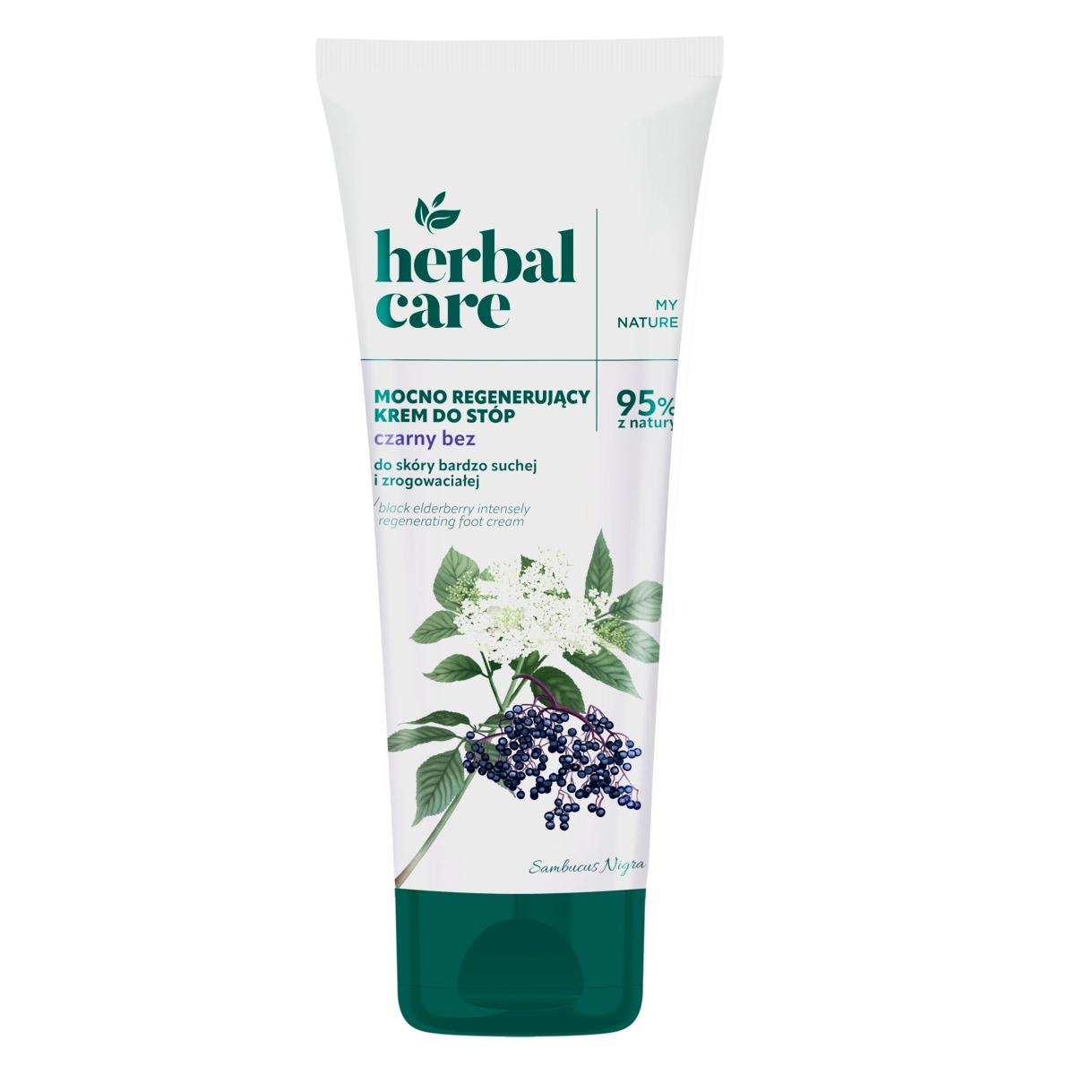 FARMONA Herbal Care Stipriai regeneruojantis kremas pėdoms Juodasis šeivamedis 100 ml