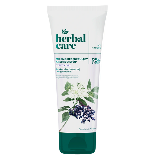 FARMONA Herbal Care Stipriai regeneruojantis kremas pėdoms Juodasis šeivamedis 100 ml