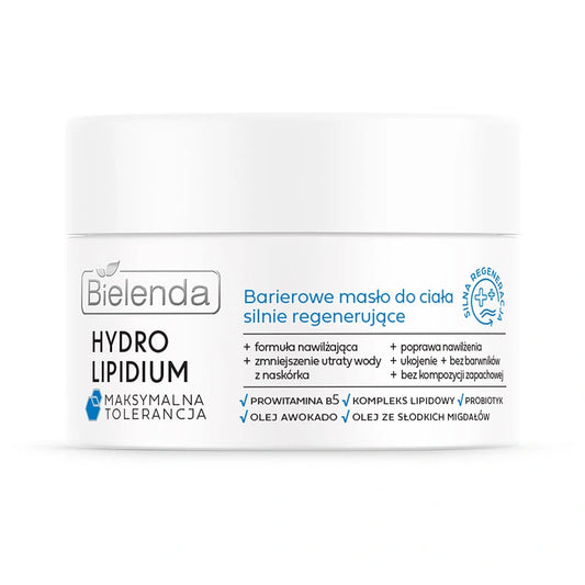 BIELENDA Hydro Lipidium Barierowe masło do ciała silnie regeneruojantis
