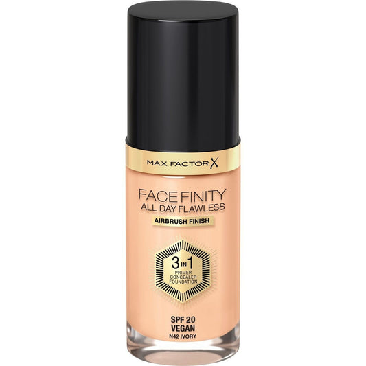 MAX FACTOR Pagrindas FACEFINITY All Day Flawless 3in1 nr N42 Ivory 30ml