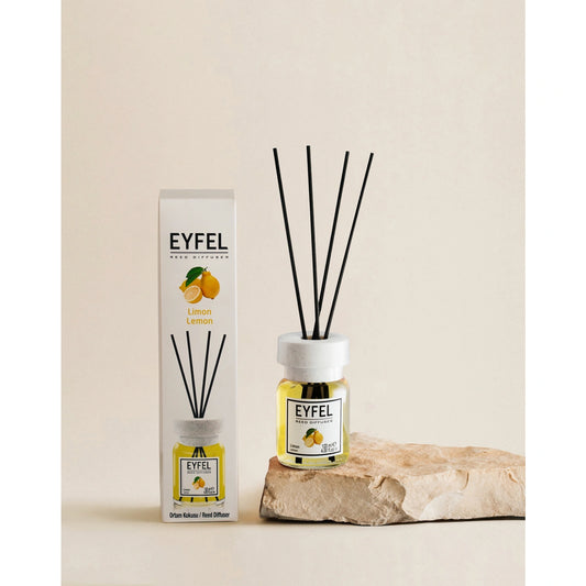 EYFEL Kvapų difuzorius su lazdelėmis - Citrina 120 ml