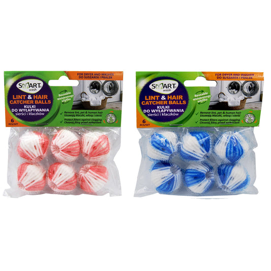 SMART Kulkos nuo plaukų ir pūkų - 6 vnt.