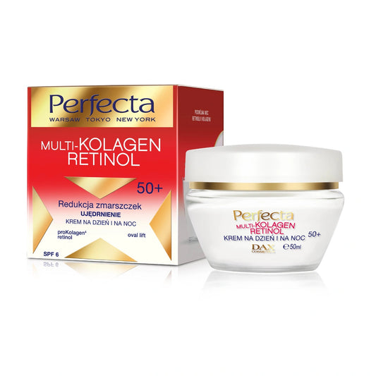 PERFECTA Multi-Kolagen Retinol 50+ Kremas, mažinantis raukšles, stangrinantis dienai ir naktiai 50 ml