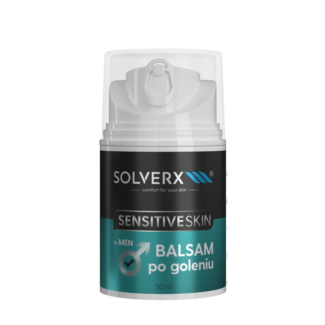 SOLVERX MEN SOFT Balsamas po skutimu 50ml