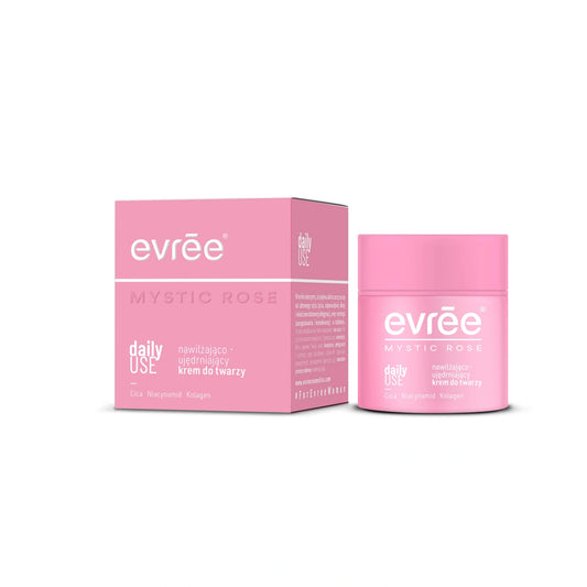 EVREE Mystic Rose Kasdienis drėkinamasis - stangrinamasis kremas veidui 50 ml